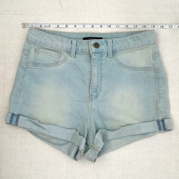 Forever 21 Jean High Waist Shorts - Picture 5 of 8